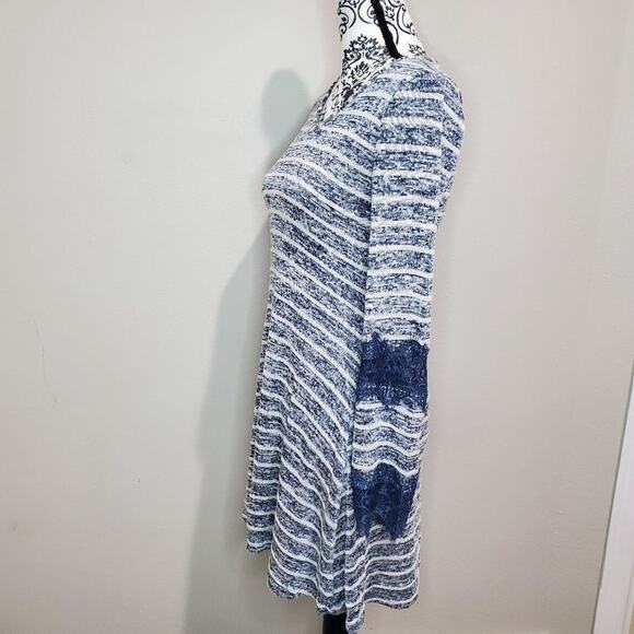 J Gee small womens blue and white striped dress - Picture 5 of 11